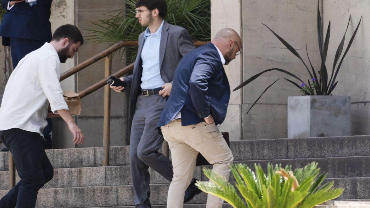 Diego Spagnuolo, al llegar a Comodoro Py, este miércoles.